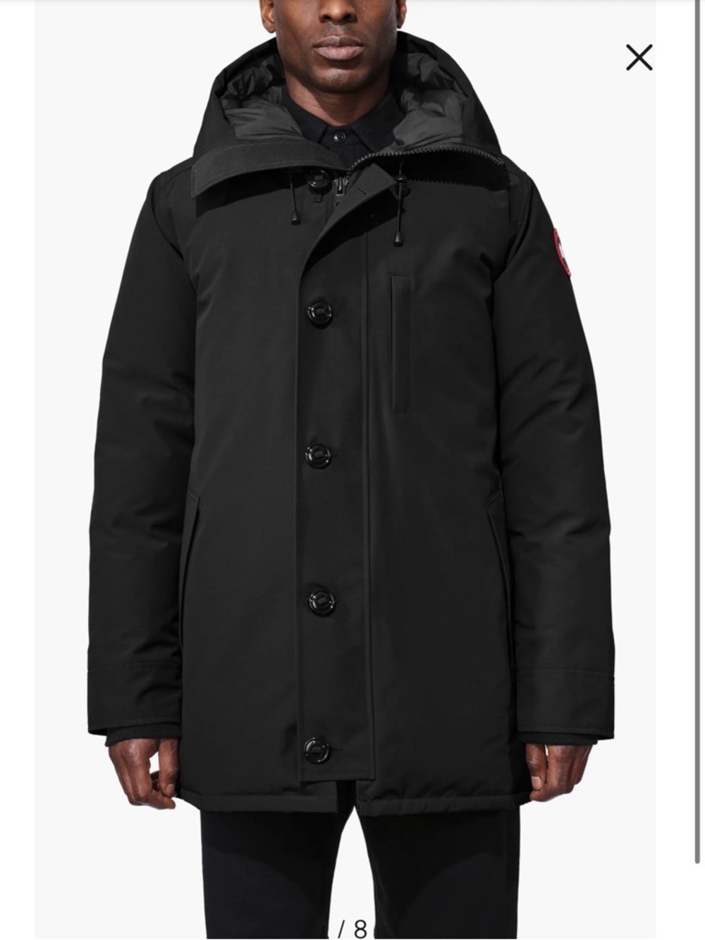Mens Canada Goose Chateau Slim Fit Down Parka